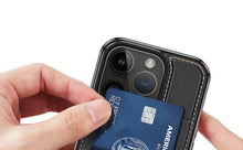 Charger l'image dans la galerie, Coque Cuir PU MagSafe - Fente Carte pour iPhone