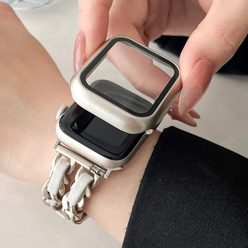 Coque de protection d'écran pour Apple Watch