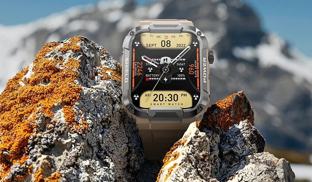 Smartwatch étanche IP68 pour homme