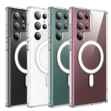 Charger l'image dans la galerie, Coque Transparente MagSafe pour Samsung série S24
