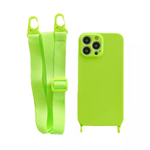 Charger l'image dans la galerie, Coque Silicone Souple avec Collier pour iPhone