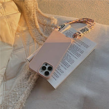 Charger l'image dans la galerie, Coque Souple en Silicone  avec Lanière pour iPhone Protection et Style Réunis