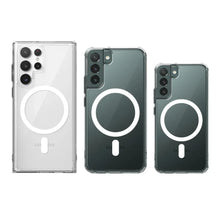 Charger l'image dans la galerie, Coque Transparente MagSafe pour Samsung série S24