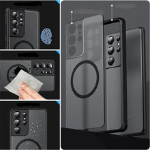 Charger l'image dans la galerie, Coque avec Dos Transparent MagSafe pour Samsung série S24