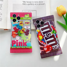 Charger l'image dans la galerie, Coque pour iPhone en Forme d'M&M'S
