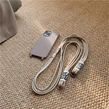 Charger l'image dans la galerie, Coque Souple en Silicone  avec Lanière pour iPhone Protection et Style Réunis