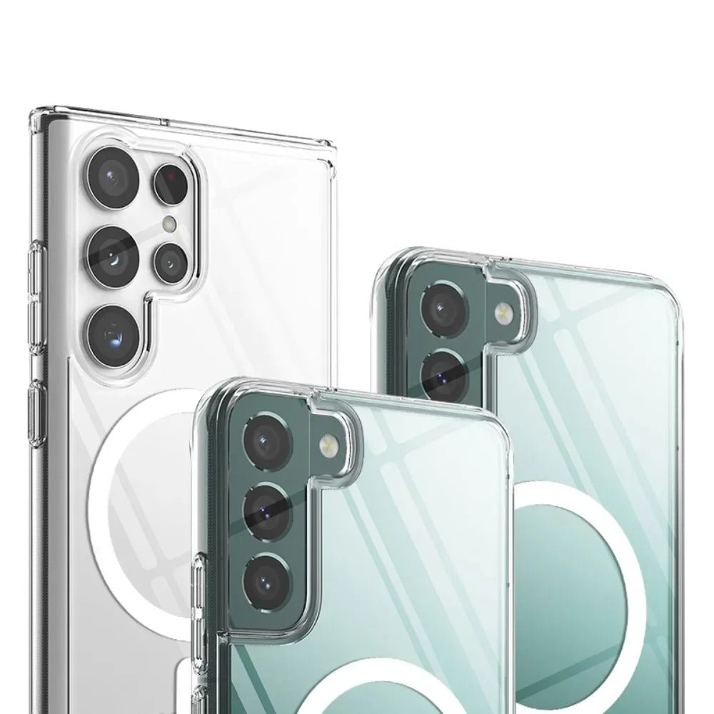 Coque Transparente MagSafe pour Samsung série S24