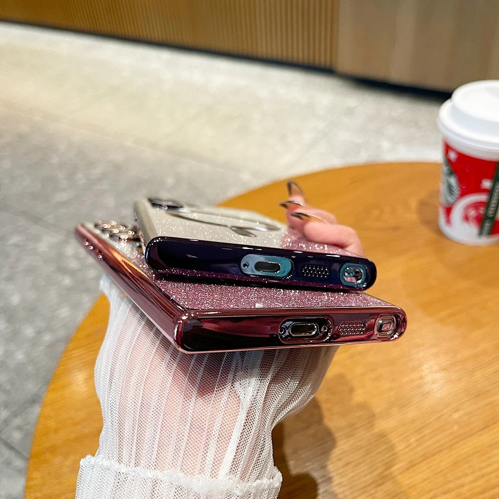 Coque de Luxe à Paillettes Sans Fil pour Samsung Galaxy
