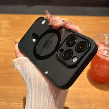 Charger l'image dans la galerie, Coque pour iPhone Transparent Compatible MagSafe