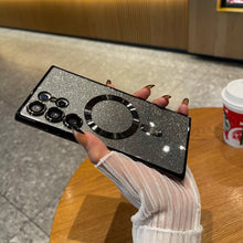 Charger l'image dans la galerie, Coque de Luxe à Paillettes Sans Fil pour Samsung Galaxy