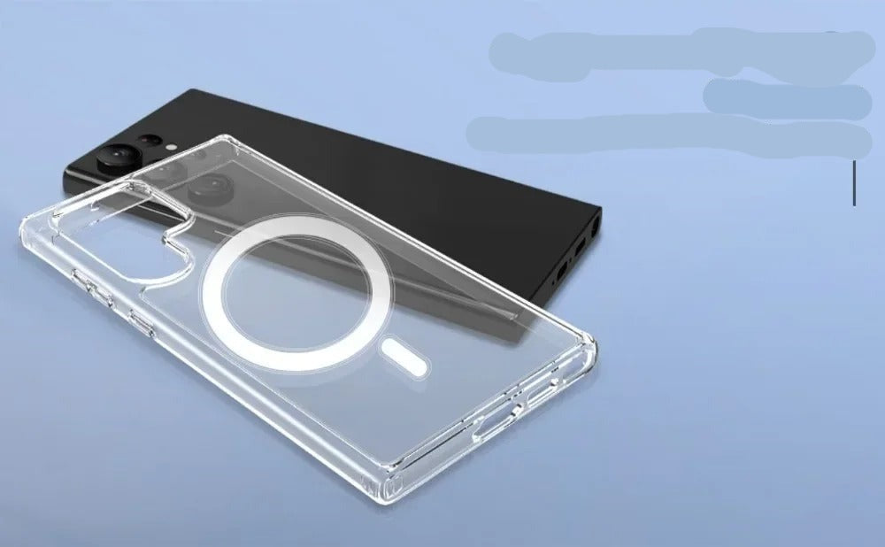 Coque Transparente MagSafe pour Samsung série S24