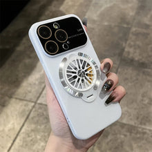 Charger l'image dans la galerie, Coque Matte PC avec Support Gyroscope pour iPhone