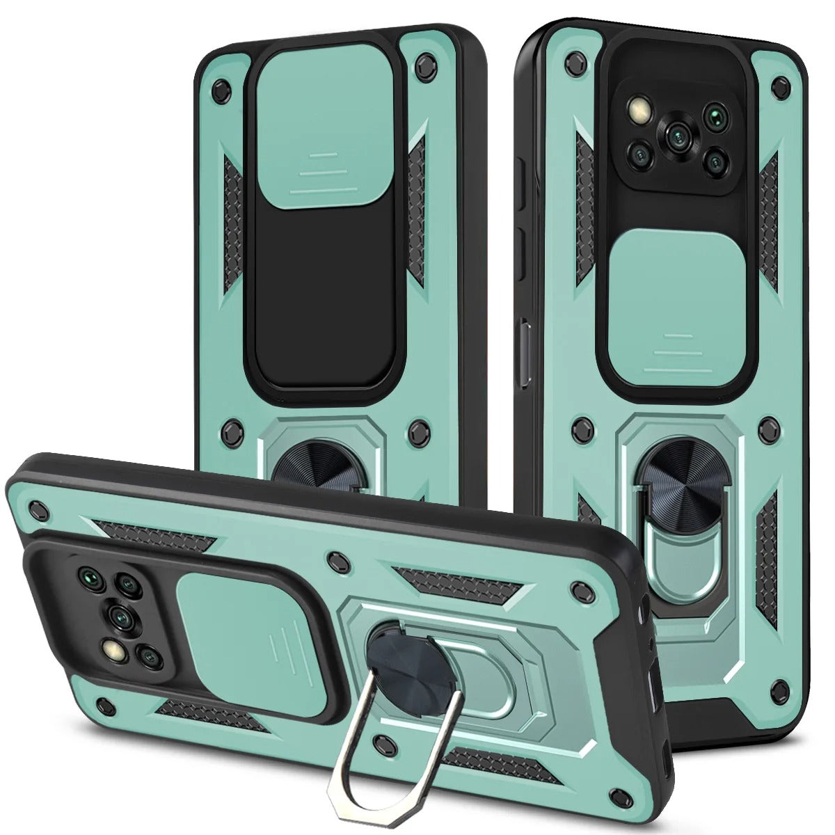 Coque pour Xiaomi POCO avec Anneau de Support