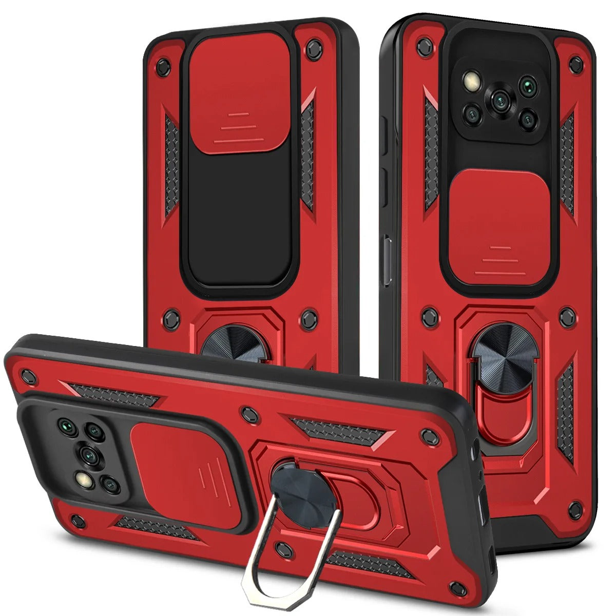 Coque pour Xiaomi POCO avec Anneau de Support