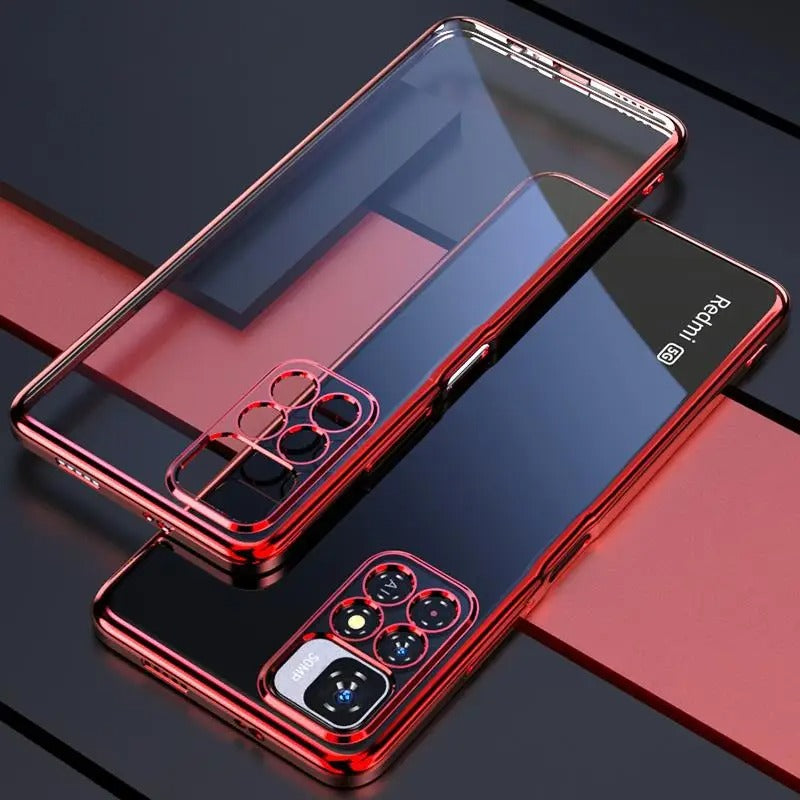 Coque de Téléphone Transparente en Silicone TPU pour Xiaomi