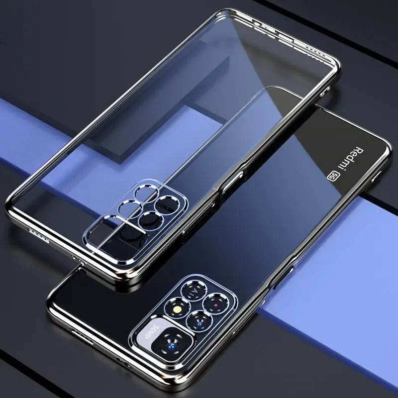 Coque de Téléphone Transparente en Silicone TPU pour Xiaomi