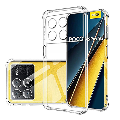Coque de Téléphone Transparente en Silicone TPU pour Xiaomi