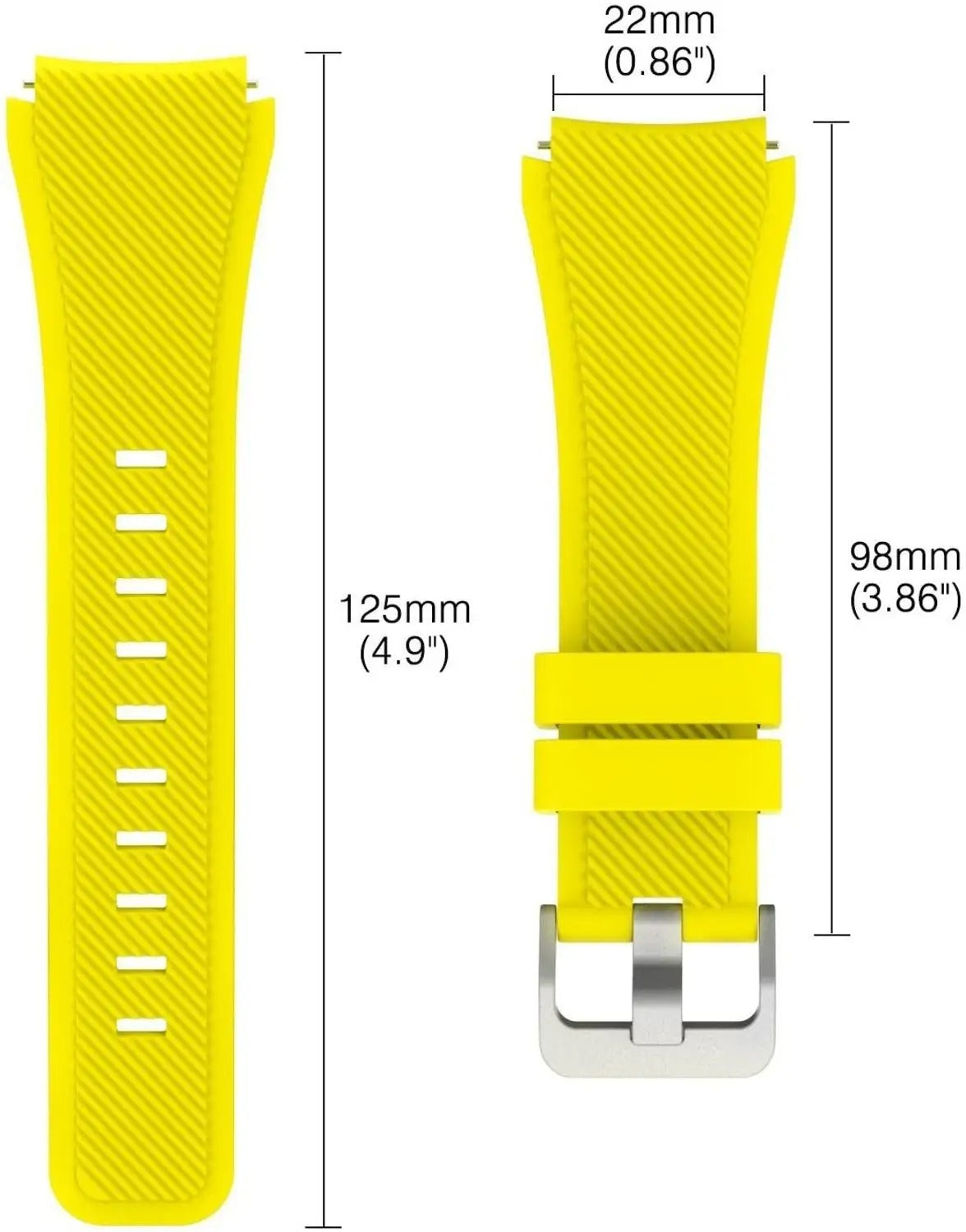 Bracelet en silicone pour Samsung Galaxy Watch