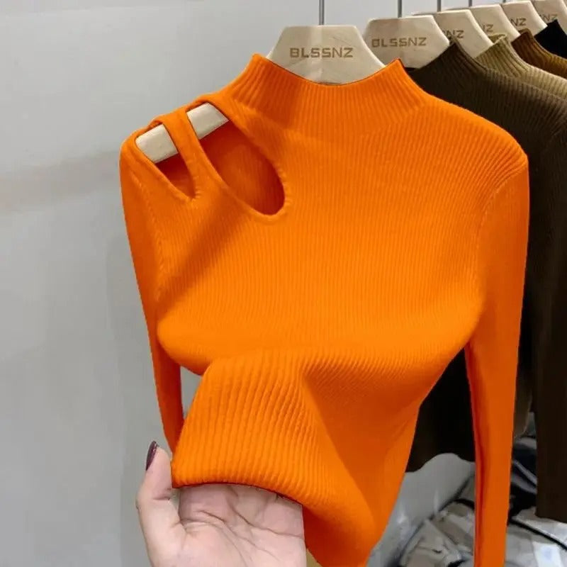 Pull à Col Roulé pour Femme – Douceur et Chaleur Inégalées
