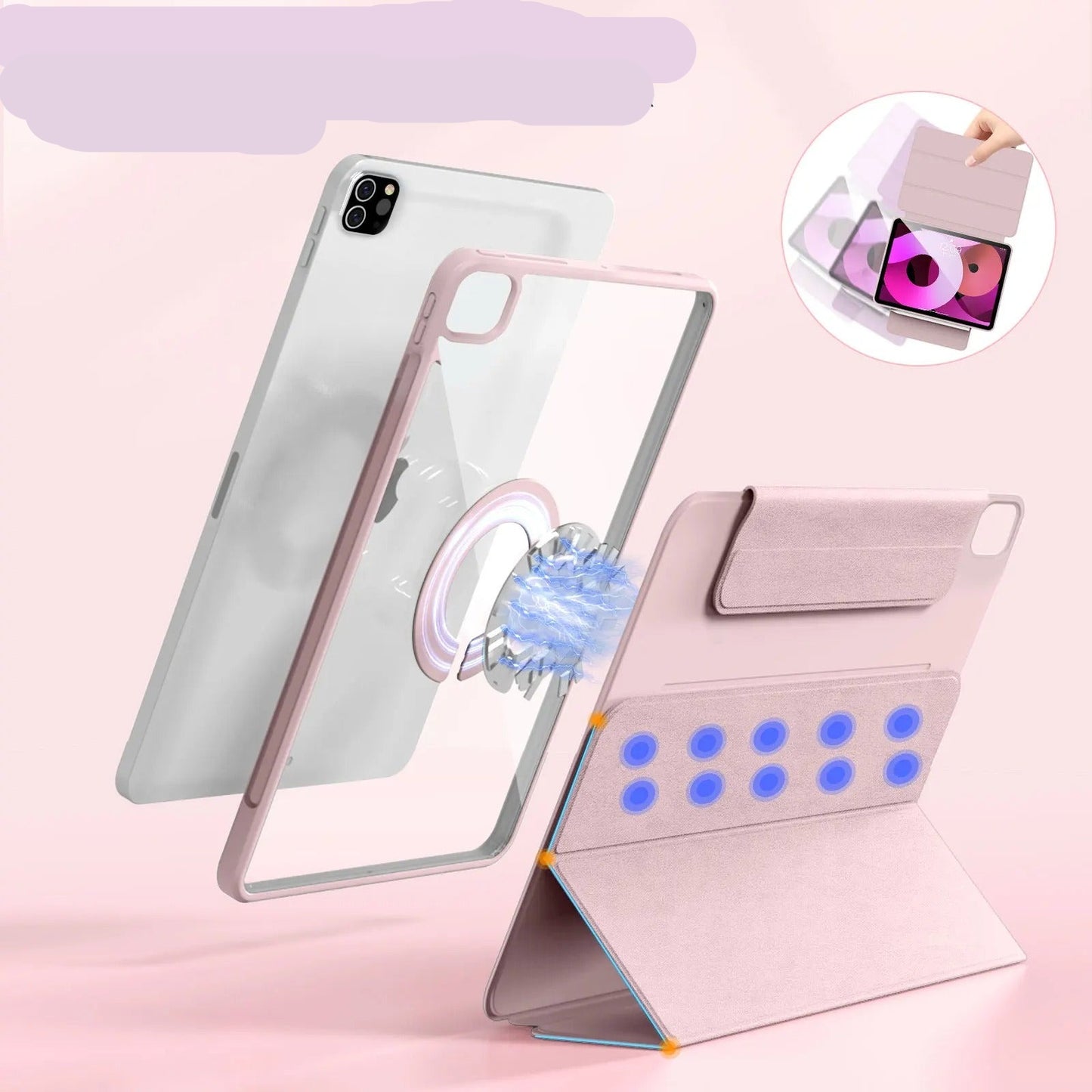 Étui pivotant à 360° pour iPad