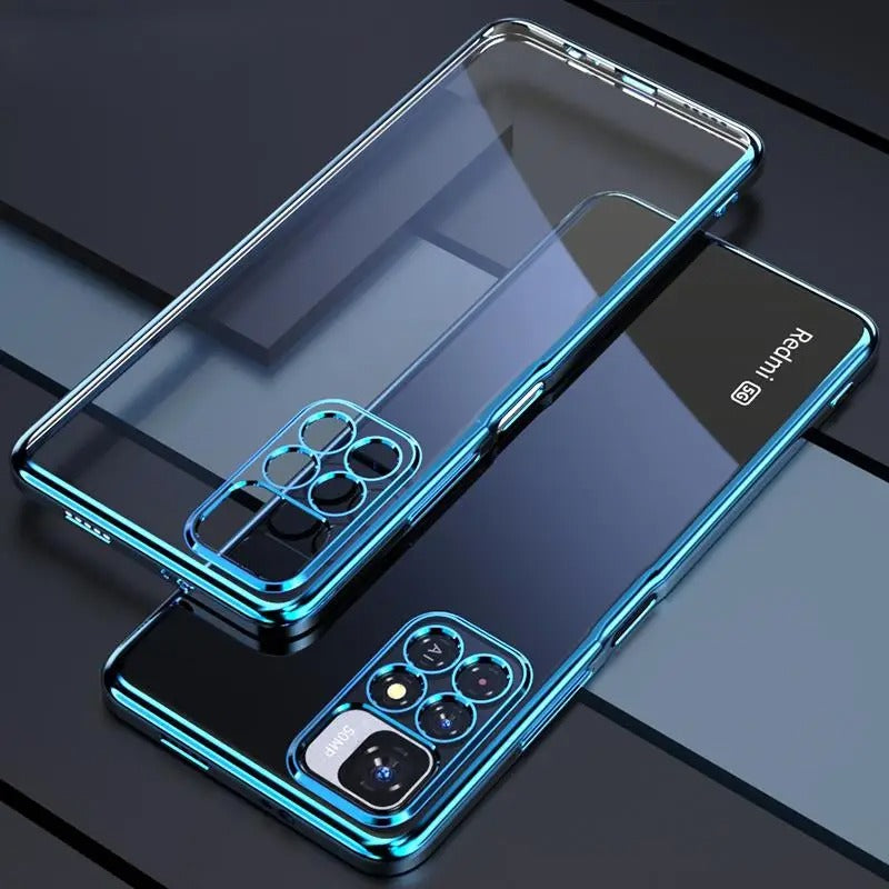 Coque de Téléphone Transparente en Silicone TPU pour Xiaomi