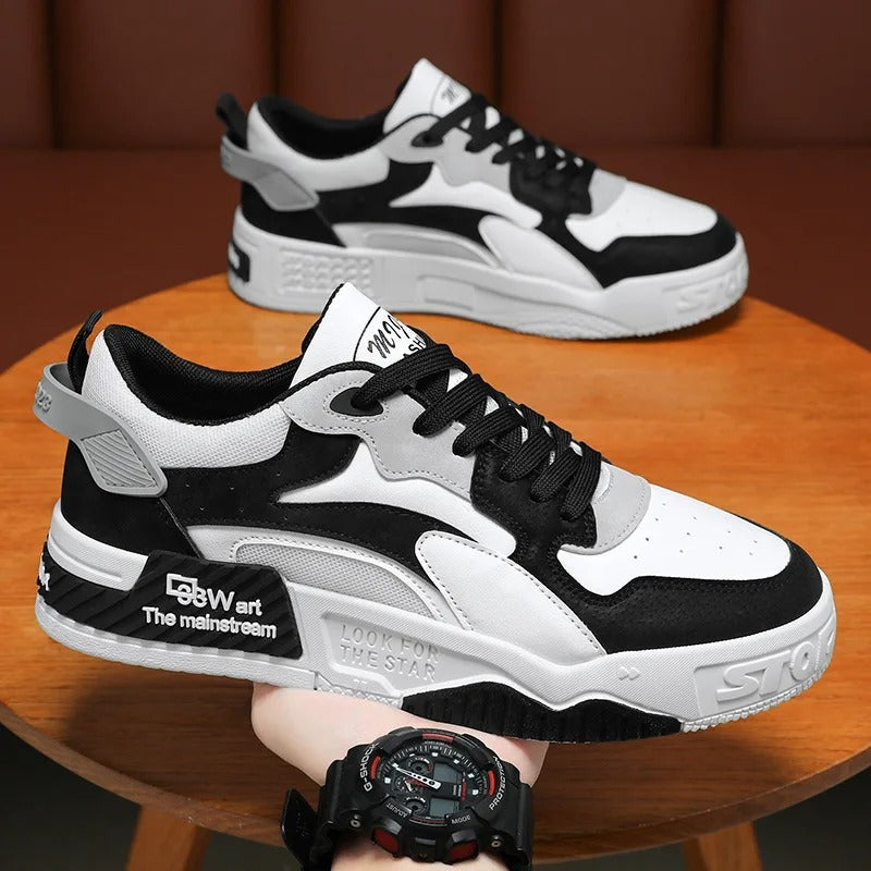 Baskets à Lacets pour Hommes - Confort et Style