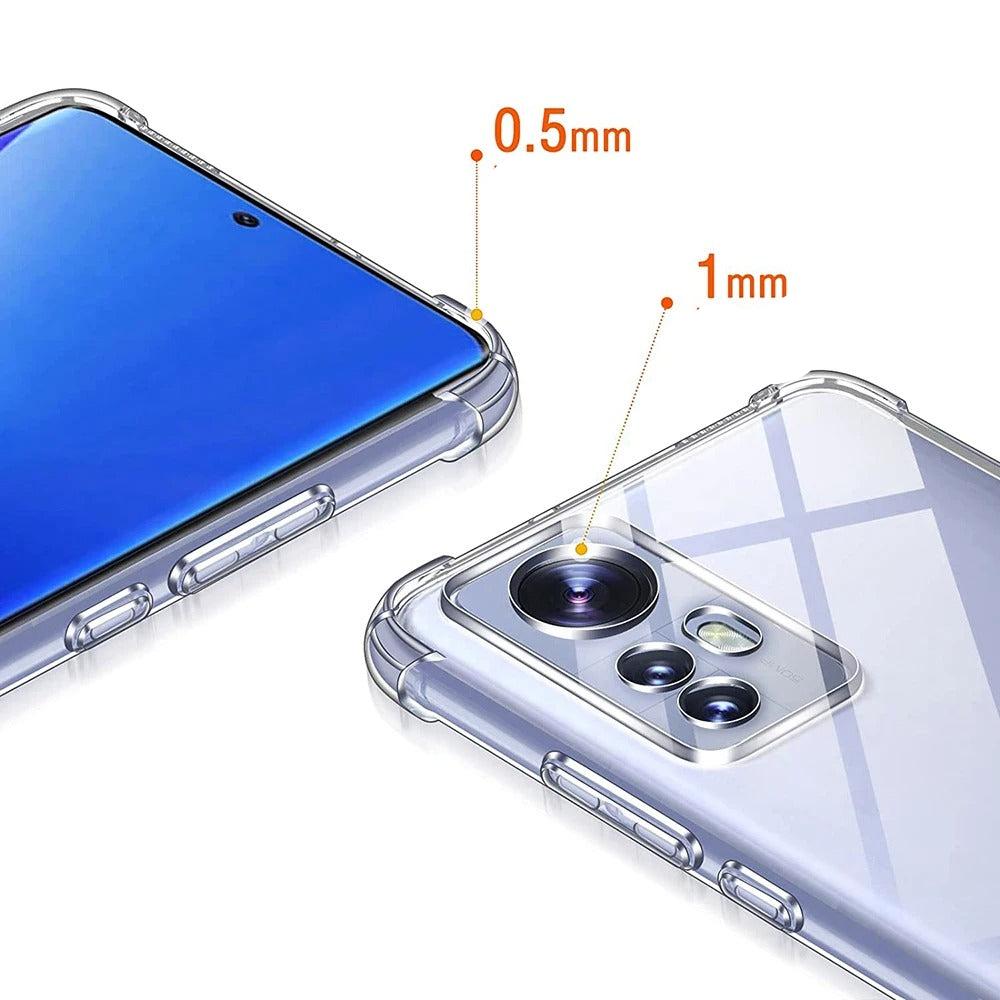 Coque de Téléphone Transparente en Silicone TPU pour Xiaomi