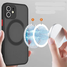 Charger l'image dans la galerie, Coque avec Dos Transparent MagSafe pour Samsung série S24