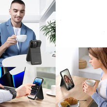 Charger l'image dans la galerie, Coque Cuir PU MagSafe - Fente Carte pour iPhone