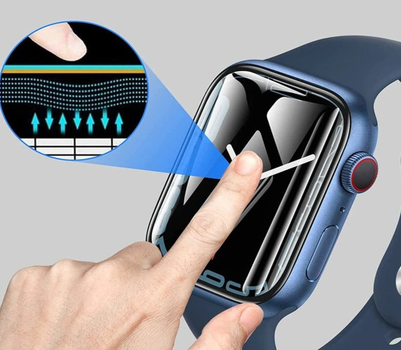 Protecteurs d'écran incurvés 3D pour Apple Watch