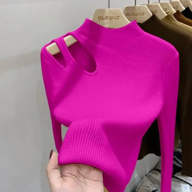 Pull à Col Roulé pour Femme – Douceur et Chaleur Inégalées