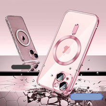 Charger l'image dans la galerie, Coque en silicone ultra-mince pour iPhone Compatible MagSafe