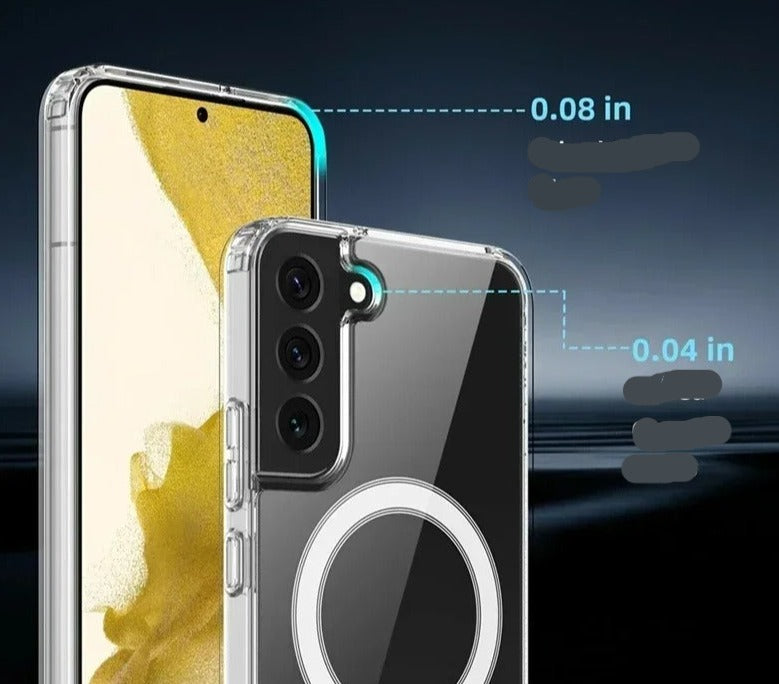 Coque Transparente MagSafe pour Samsung série S24