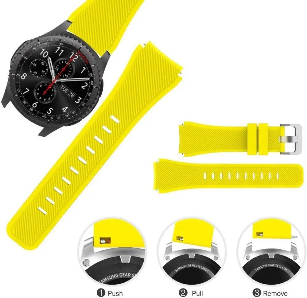Bracelet en silicone pour Samsung Galaxy Watch