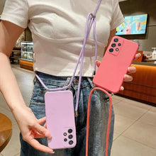 Charger l'image dans la galerie, Coque avec cordon pour Samsung Galaxy