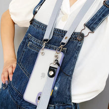 Charger l'image dans la galerie, Coque Silicone Transparente avec Collier à bandoulière pour iPhone