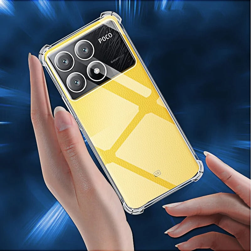 Coque de Téléphone Transparente en Silicone TPU pour Xiaomi