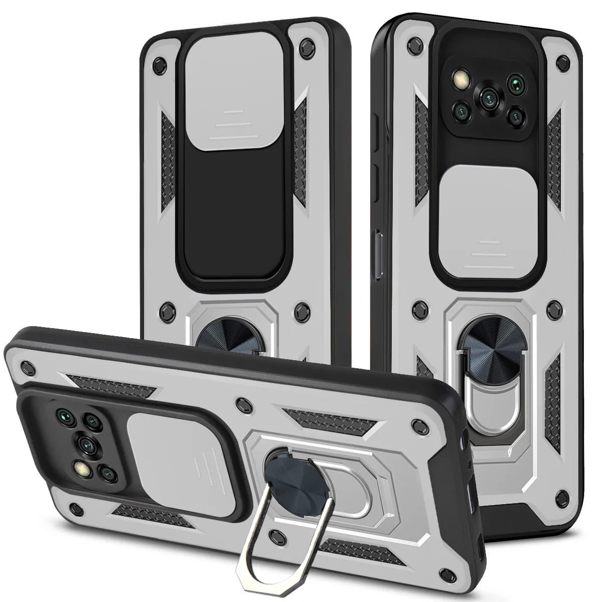 Coque pour Xiaomi POCO avec Anneau de Support