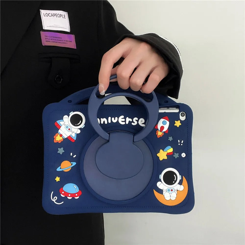 Coque Enfant Antichoc Rotative 360° pour iPad
