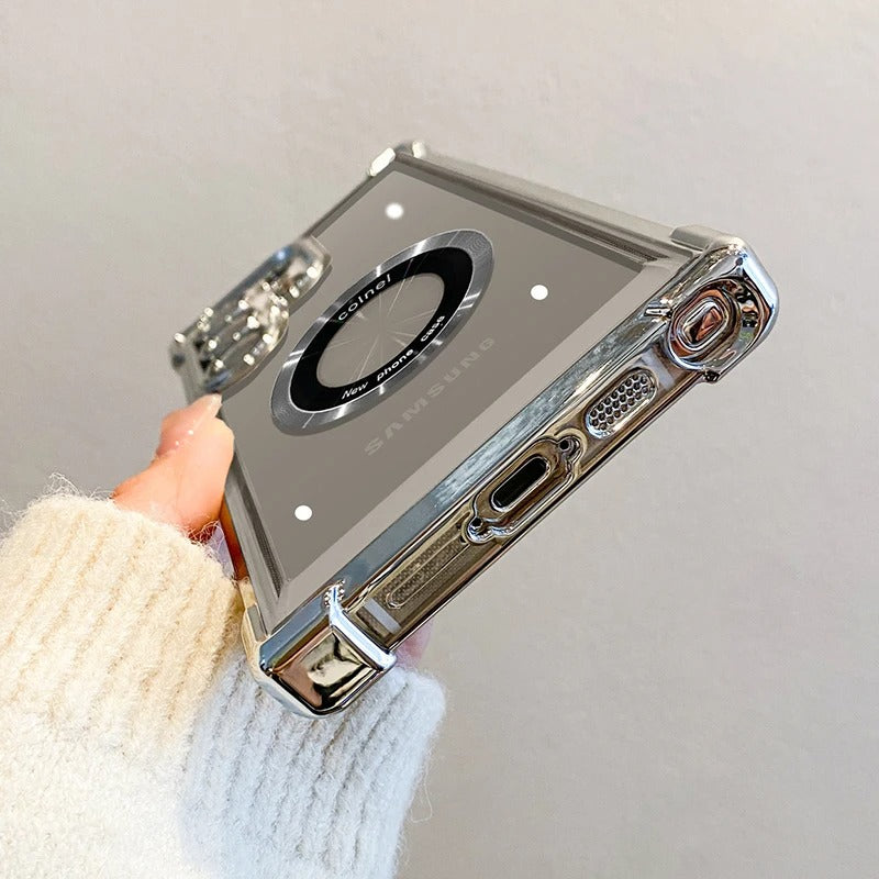 Coque de Téléphone de Luxe pour Samsung avec Charge Sans Fil MagSafe