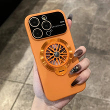 Charger l'image dans la galerie, Coque Matte PC avec Support Gyroscope pour iPhone