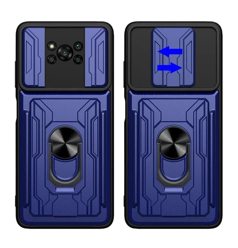Coque de Téléphone Antichoc avec Fente pour Carte pour Xiaomi