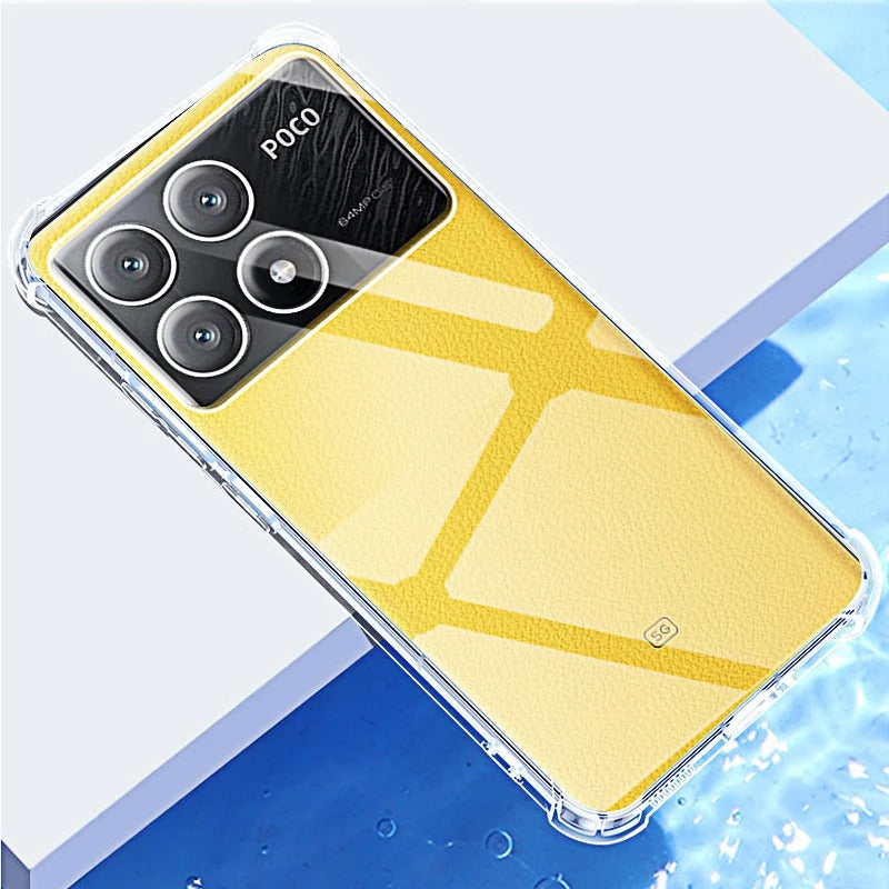 Coque de Téléphone Transparente en Silicone TPU pour Xiaomi