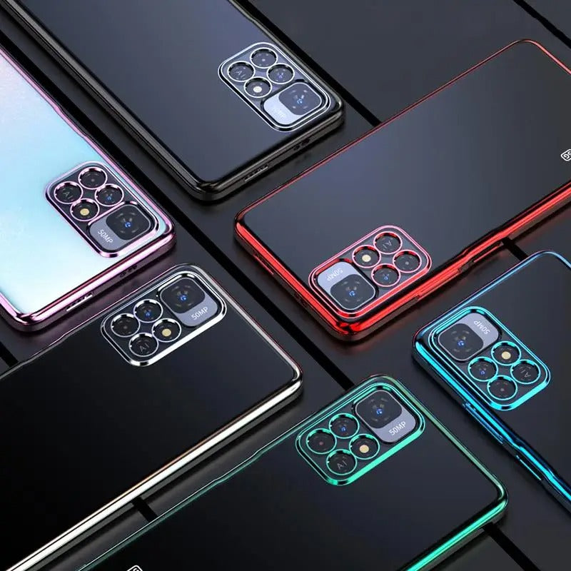 Coque de Téléphone Transparente en Silicone TPU pour Xiaomi