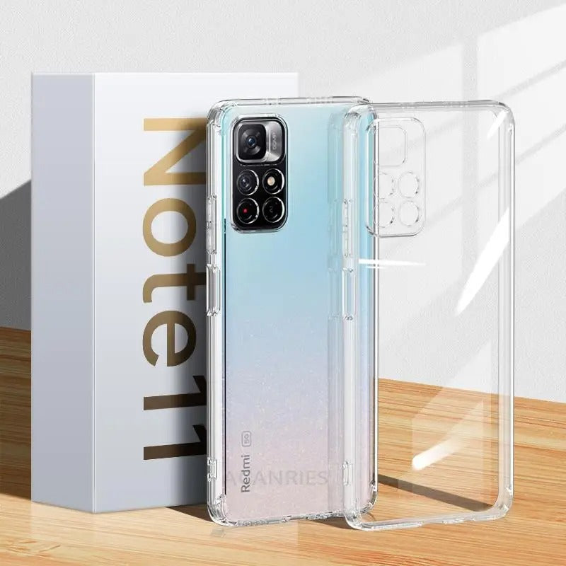 Coque de Téléphone Transparente en Silicone TPU pour Xiaomi