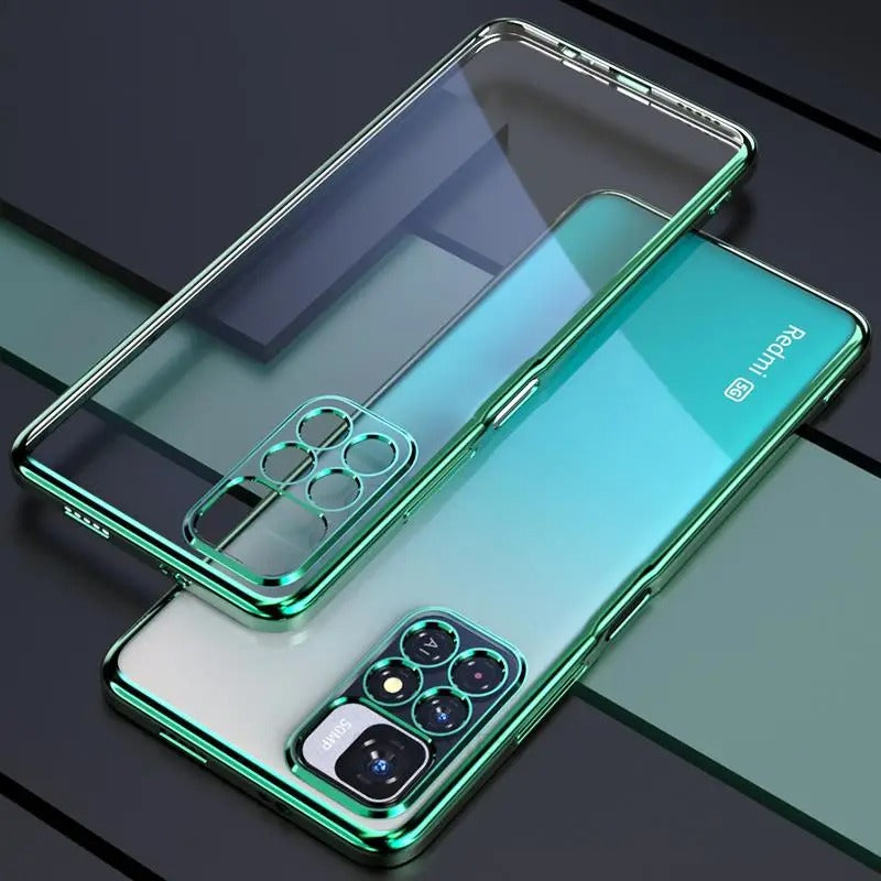 Coque de Téléphone Transparente en Silicone TPU pour Xiaomi