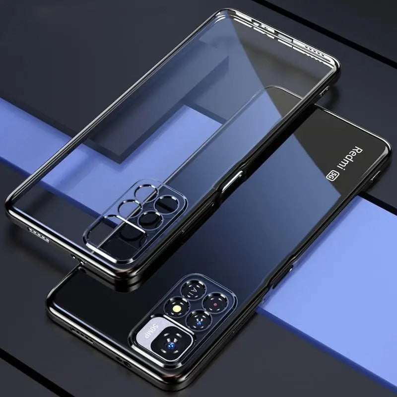 Coque de Téléphone Transparente en Silicone TPU pour Xiaomi
