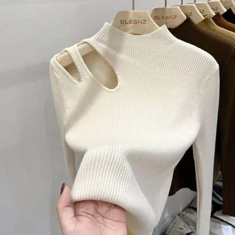 Pull à Col Roulé pour Femme – Douceur et Chaleur Inégalées