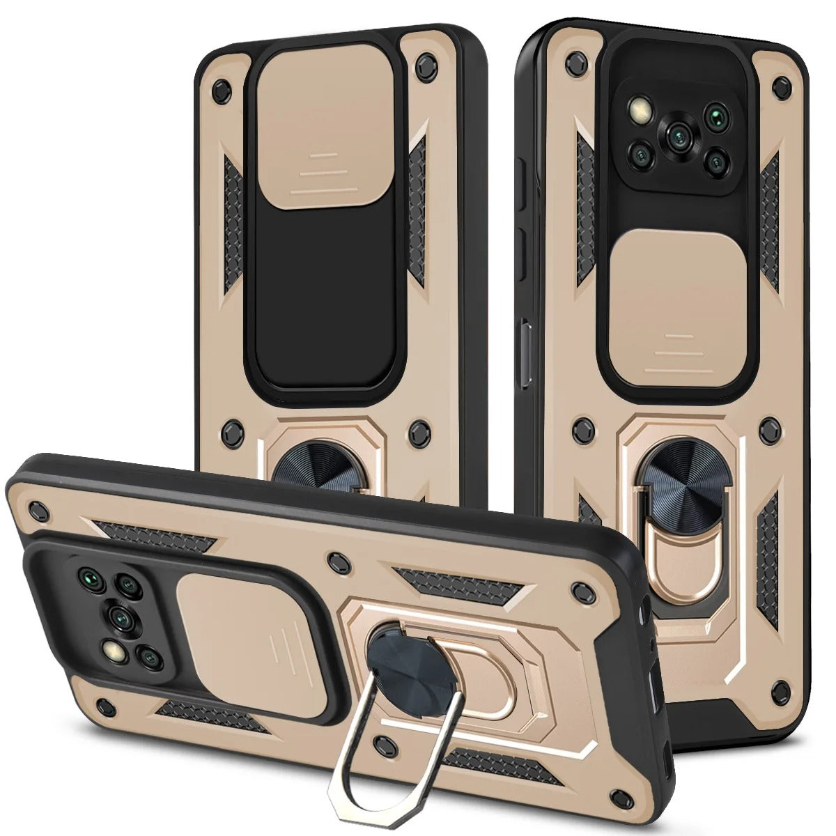 Coque pour Xiaomi POCO avec Anneau de Support