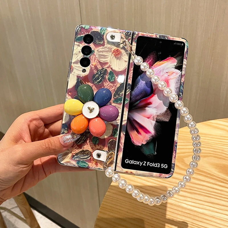 Coque de luxe féminine pour Samsung Z Fold